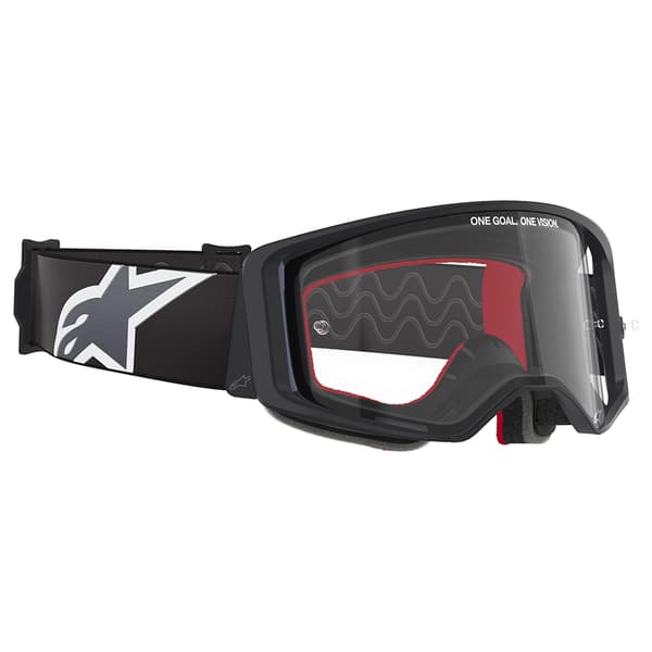 Alpinestars Supertech Corp Off-road Briller Sort Clear/CAT0