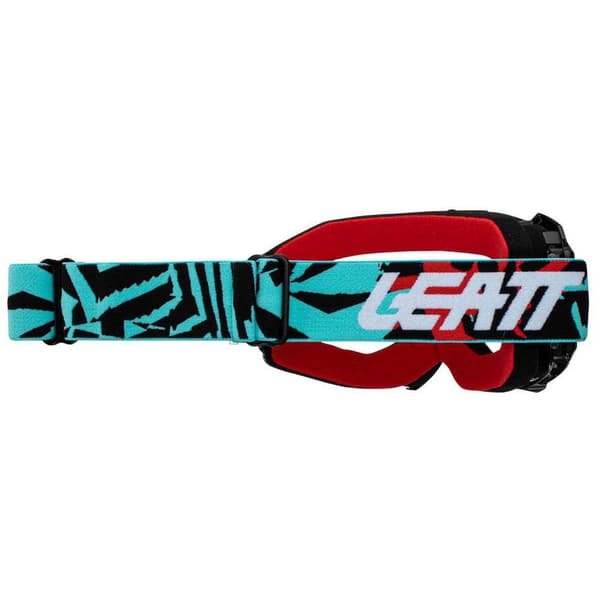 Leatt Velocity 4.5 Maastoajolasi Roll-off-järjestelmällä Musta Clear/CAT3