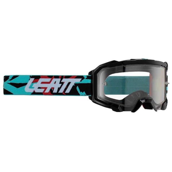 Leatt Velocity 4.5 Offroad-briller Med Roll-off-system Sort Clear/CAT3
