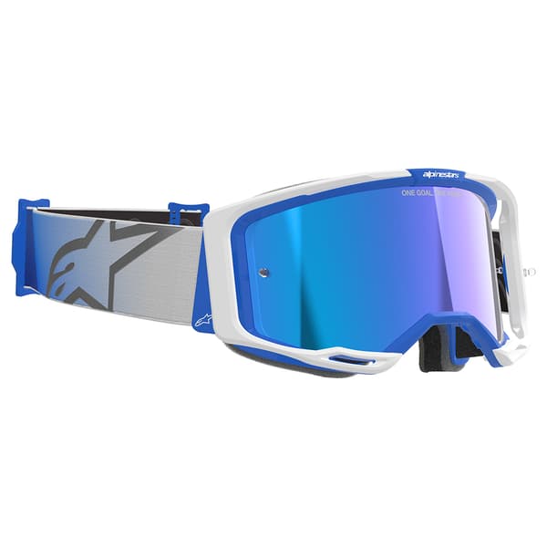 Alpinestars Vision 8 Corp Off-road Briller Blå Mirror Blue
