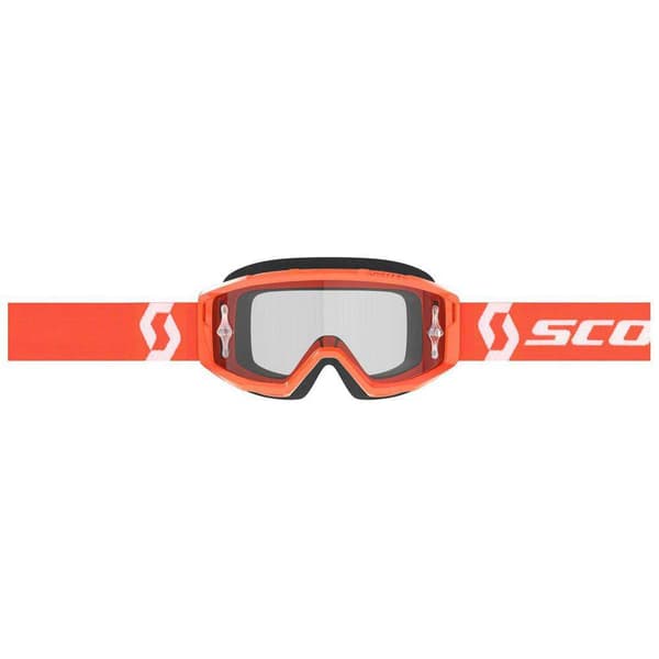 Scott Primal Clear Offroad-glasögon Orange Clear Works/CAT 2