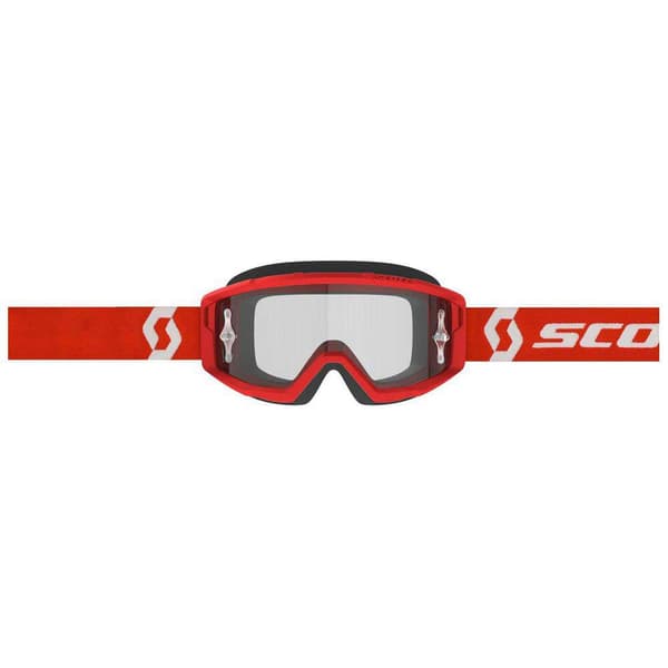 Scott Primal Clear Off-road Briller Rød Clear Works/CAT 2