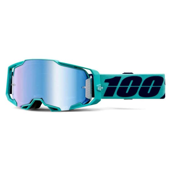 100percent Armega Offroad-glasögon Blå Mirro Blue/CAT2