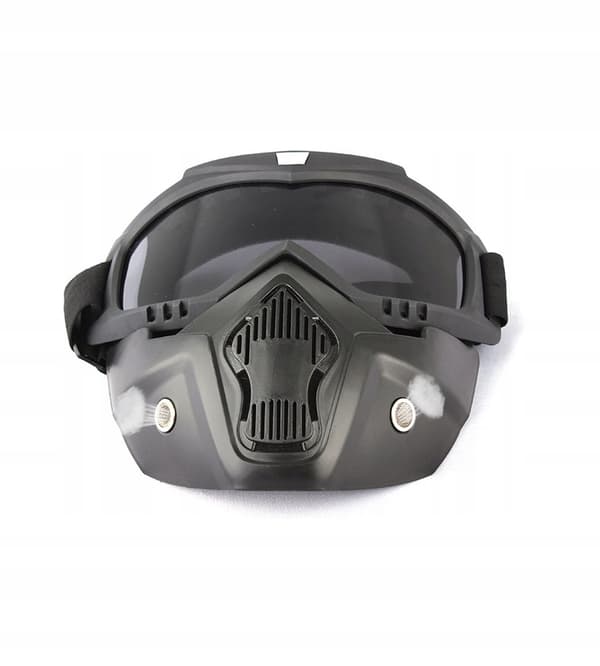 Universal ASG Motorcykel Taktisk Maske Sort