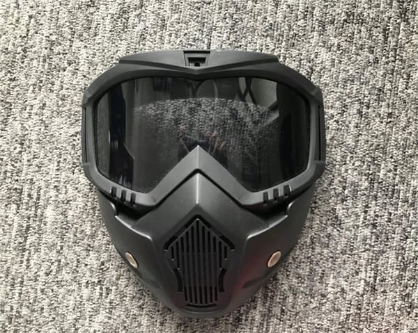 Universal ASG Motorcykel Taktisk Maske Sort