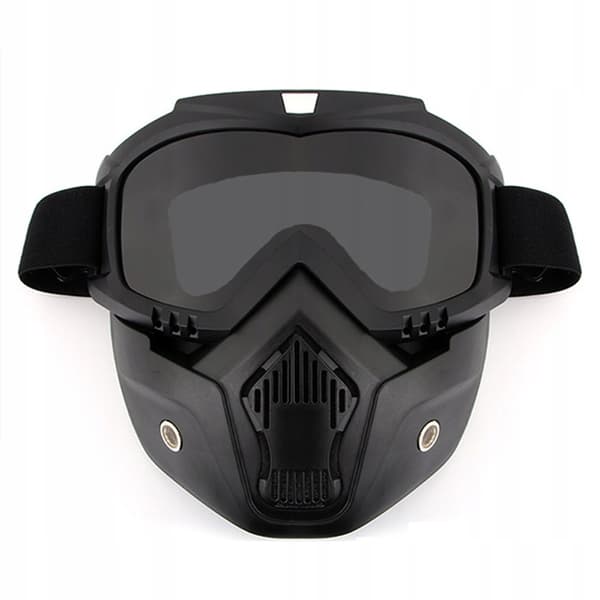 Universal ASG Motorcykel Taktisk Maske Sort