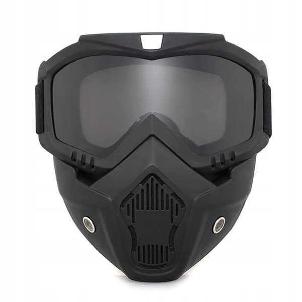 Universal ASG Motorcykel Taktisk Maske Sort