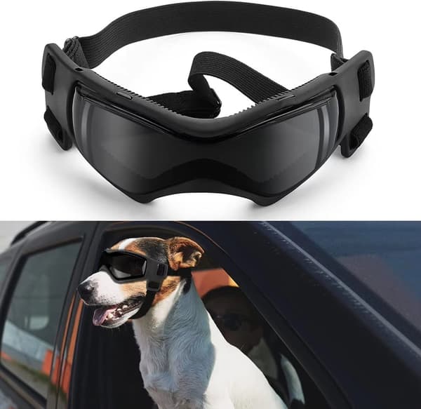 Briller til hunde, katte, dyr, motorcykel, cykel, UV400-beskyttelse