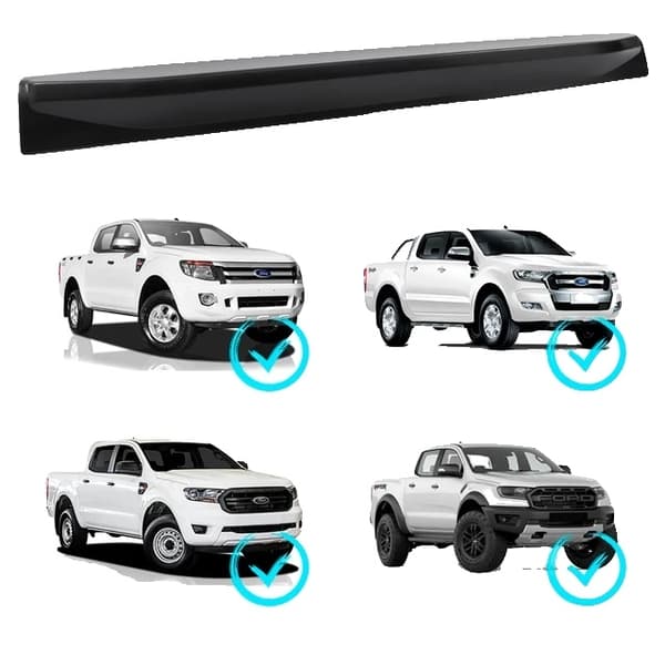 Bagklap spoiler dæksel, ABS materiale, kompatibilitet med Ford Ranger 2012-2022., Bagklap spoiler