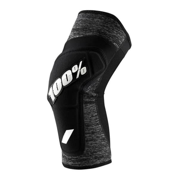 Generic Ridecamp unisex knäskydd - Heather Grey-Black - S