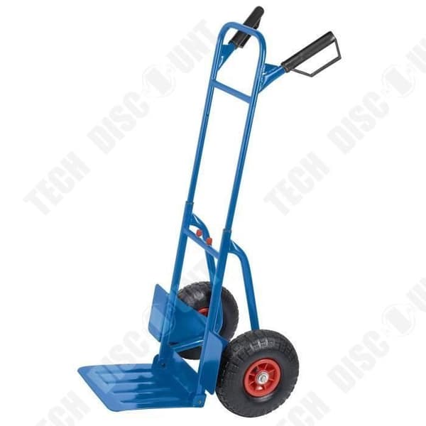 TD® TD Ultrabeständigt uppblåsbart länkhjul, punkteringssäker diameter 260 mm för handtruck, 16 mm axelhål