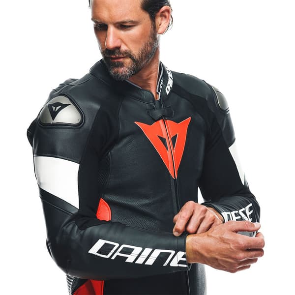 Dainese Läderdräkt Tosa Svart 48 Man