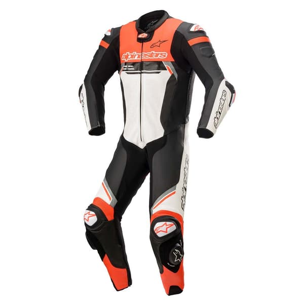 Alpinestars Kostym Missile V2 Ignition Leather Vit,Svart 52 Man