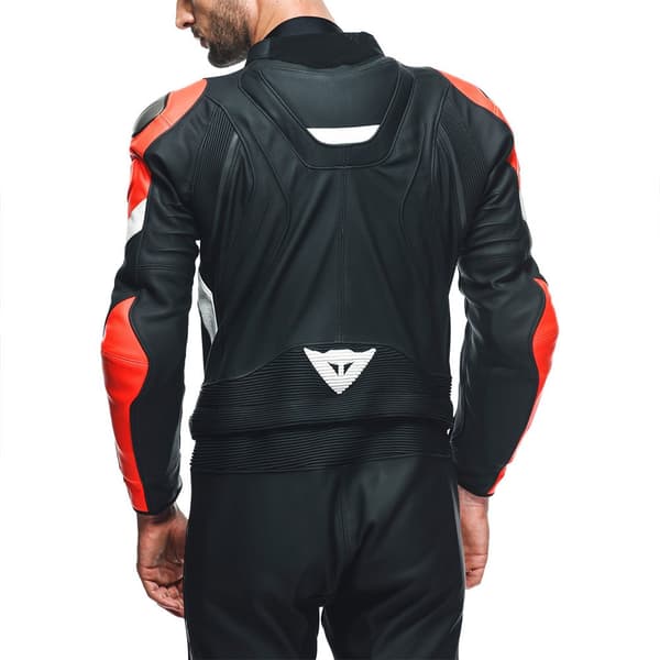 Dainese Læderdragt Avro 4 Orange,Sort 52 Mand