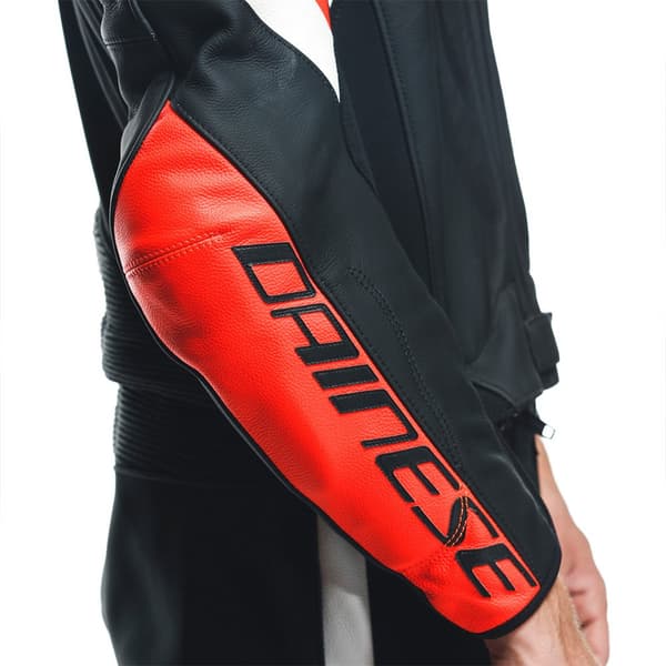 Dainese Læderdragt Avro 4 Orange,Sort 52 Mand