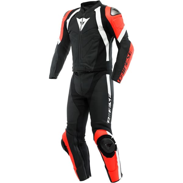 Dainese Læderdragt Avro 4 Orange,Sort 52 Mand