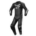 Miniatyrbillede 1 af 2: Alpinestars Gp Force Lurv Læderdragt Sort 54 Mand