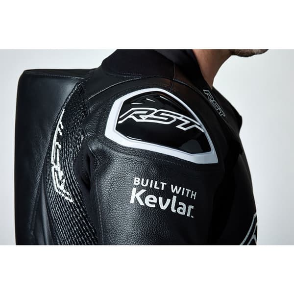 Rst V4.1 Evo Kangaroo Airbag Ce Läderdräkt Svart XS Man