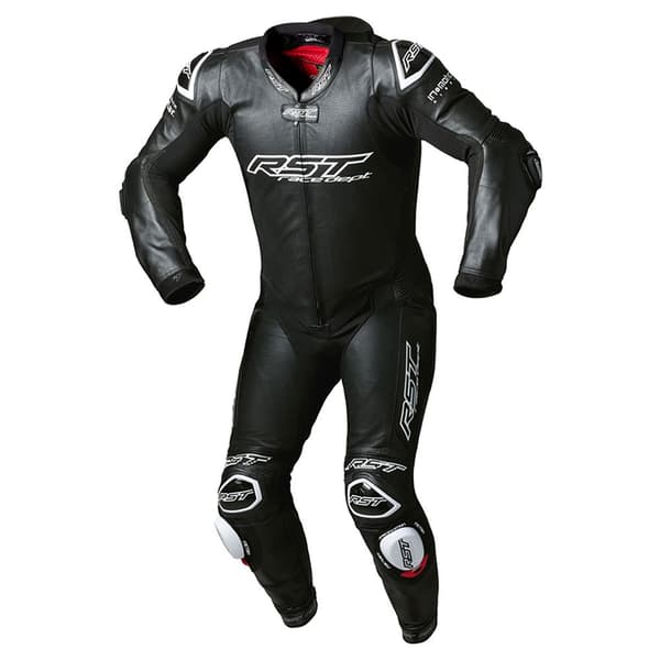 Rst V4.1 Evo Kangaroo Airbag Ce Läderdräkt Svart XS Man
