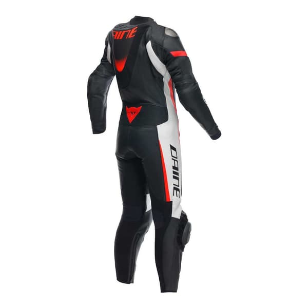 Dainese Grobnik Perforerad Läderdräkt Vit,Svart 48 Kvinna
