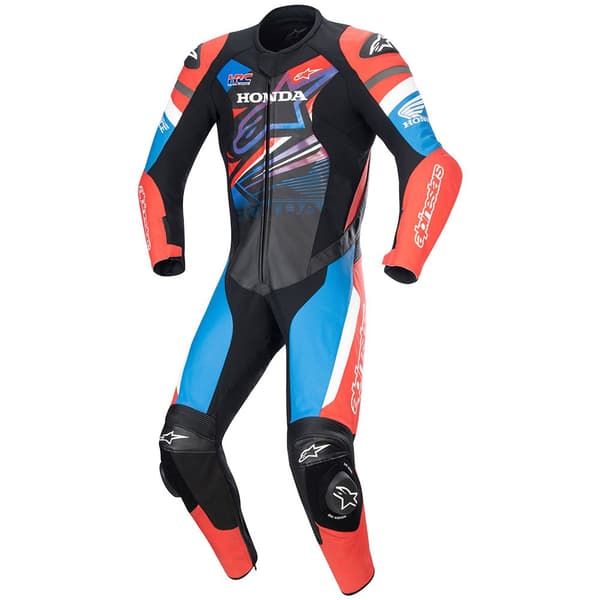 Alpinestars Honda Gp Force Nahkapuku Oranssi,Musta 54 Mies