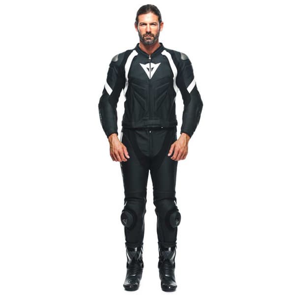 Dainese Avro 4 Läderdräkt Svart 128 / Long Man