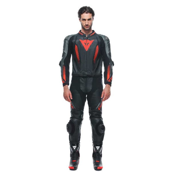 Dainese Laguna Seca 5 Läderdräkt Svart 50 Man