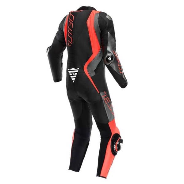 Dainese Audax D-zip Rei´itetty Nahkapuku Musta 46 Mies