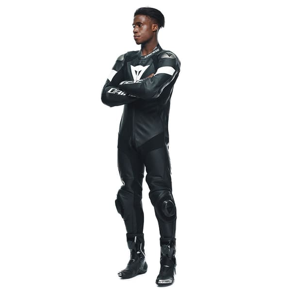 Dainese Tosa Läderdräkt Svart 48 Man