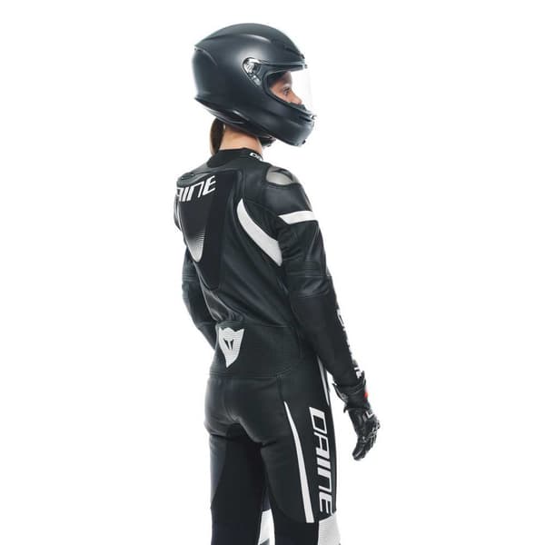 Dainese Grobnik Perforeret Læderdragt Sort 50 Kvinde