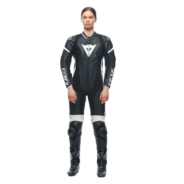 Dainese Grobnik Perforeret Læderdragt Sort 50 Kvinde