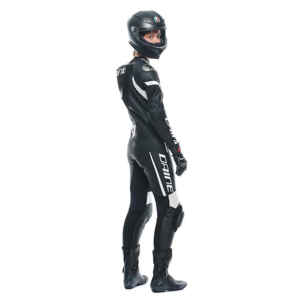 Dainese Grobnik Perforeret Læderdragt Sort 50 Kvinde