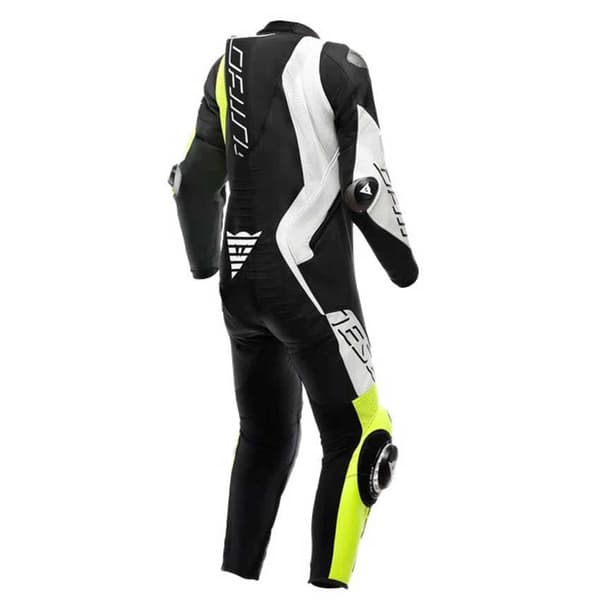 Dainese Audax D-zip Perforerad Läderdräkt Svart 50 Man