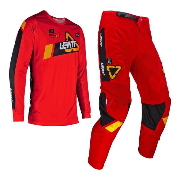Leatt 3.5 Terrängdräkt Röd 3XL Man