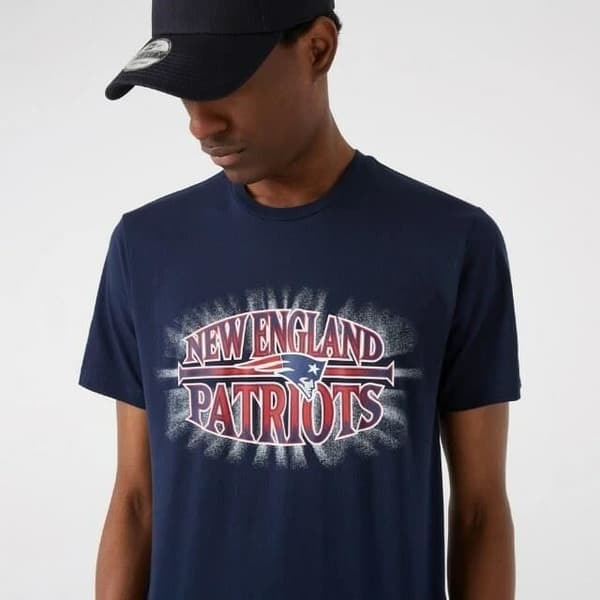 T-shirt New England Patriots 2021/22 - blå