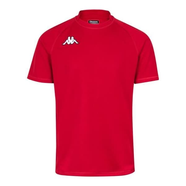 Rugbytröja - Kappa - Telese - Herr - Kortärmad - Röd - Andningsbar