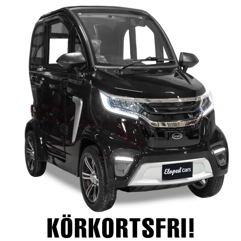 Eloped X4e Klass 2 Svart Elmopedbil CDON
