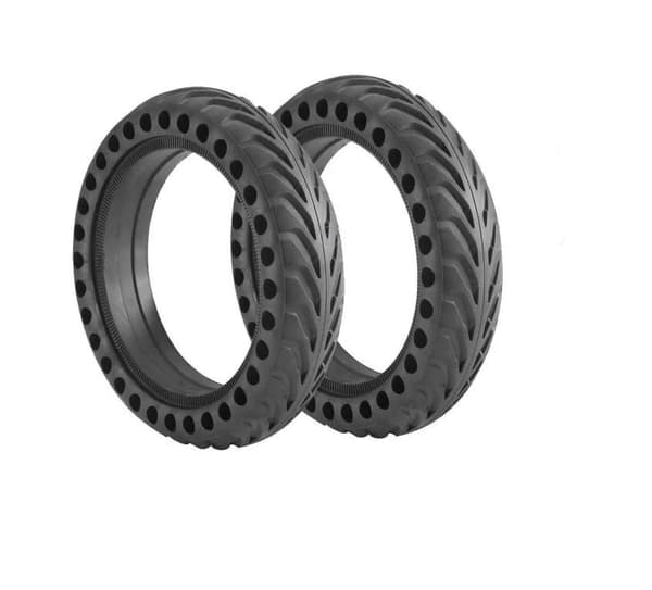 2-pack Punkteringsfritt däck 8.5" Honeycomb Xiaomi M365 scooter