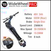 Mercane Wide Wheel Pro Smart Electric Scooter 48V 1000W Kickscooter Dual Motor e scooter Hoverboard