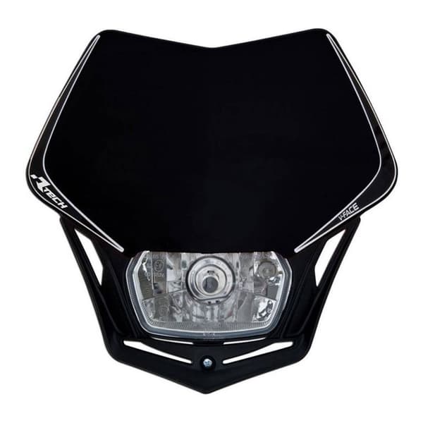 Rtech V-face Halogen Headlight Sort