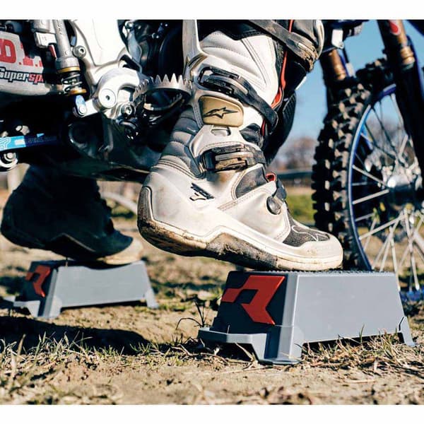 Rtech Starting Block Risers Harmaa