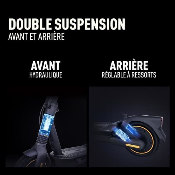 Ninebot Max G2 E elskoter Integrerade blinkers som drivs av Segway