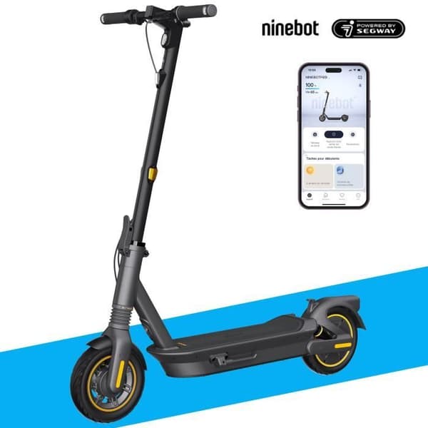 Ninebot Max G2 E elskoter Integrerade blinkers som drivs av Segway