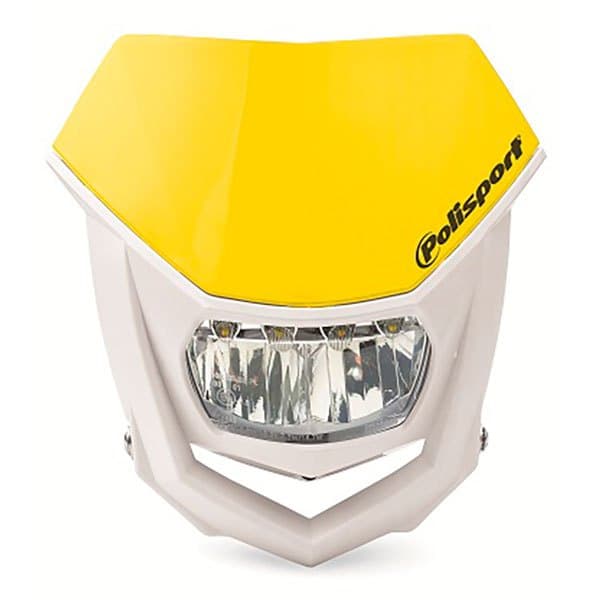 Polisport Off Road Halo Led Gul,Vit