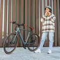Miniatyrbild 5 av 5: Cecotec Urban helmet for e-bikes and electric scooters, S-M size (54-58 cm), grey colour. Approved for maximum safety.
