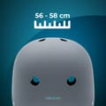 Miniatyrbild 2 av 5: Cecotec Urban helmet for e-bikes and electric scooters, S-M size (54-58 cm), grey colour. Approved for maximum safety.