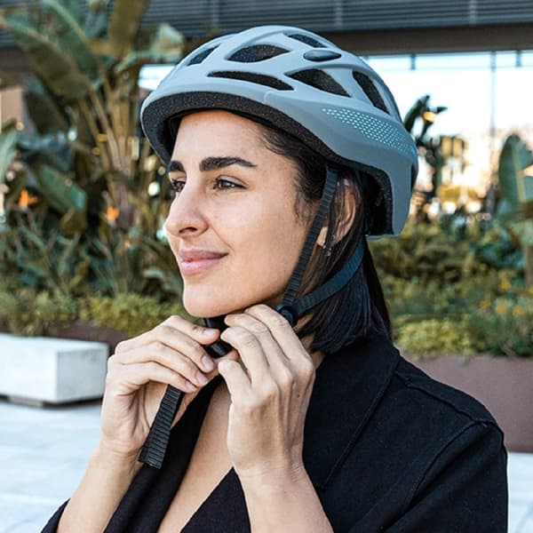 Cecotec Urban helmet for e-bikes and electric scooters, L-XL size (58-62 cm), grey colour. Approved for maximum safety.