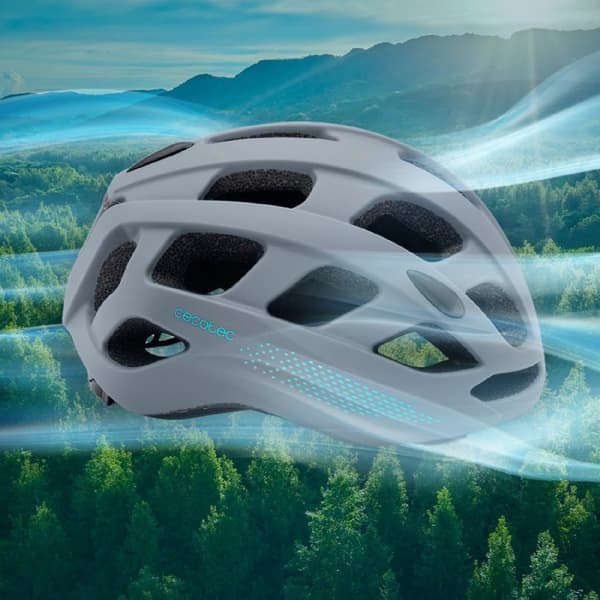 Cecotec Urban helmet for e-bikes and electric scooters, L-XL size (58-62 cm), grey colour. Approved for maximum safety.