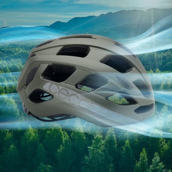 Cecotec Urban helmet for e-bikes and electric scooters, L-XL size (58-62 cm), green colour. Approved for maximum safety.
