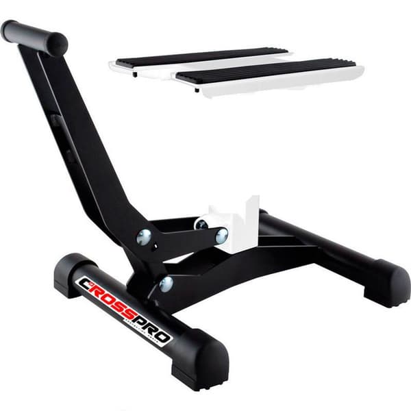 Crosspro Cykelholder Med Løftesystem Xtreme Hvid